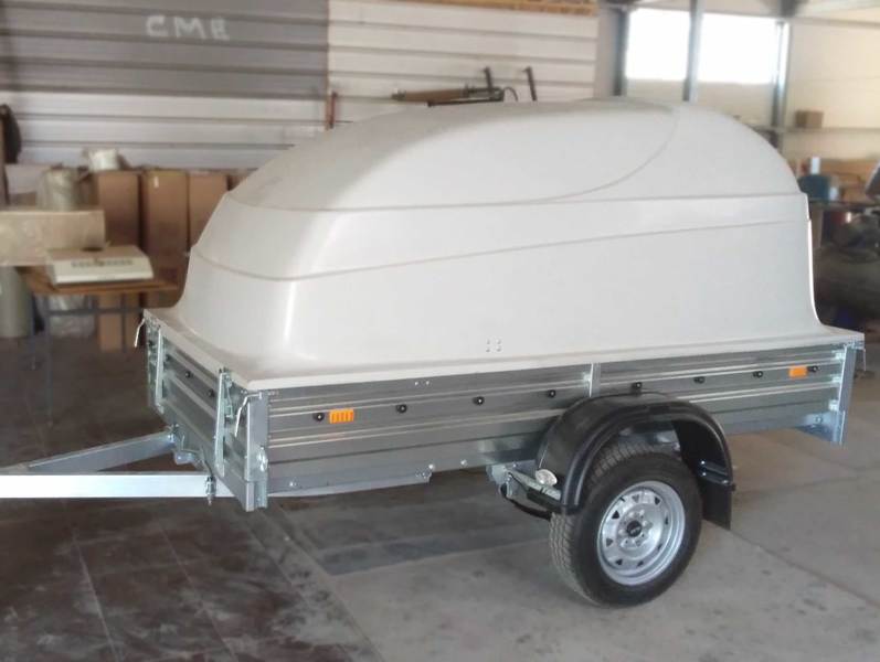 с крышкой пластиковой 2450х1230 Н-850 (мех.пружины)
