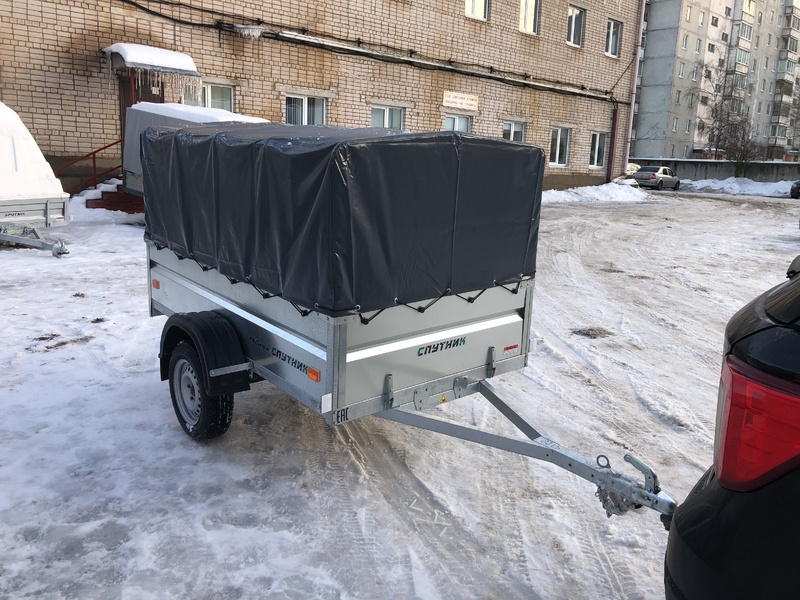 Прицеп СПУТНИК TECHNIK 2513/48 + тент 700 мм